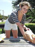 amateur tits natural girl Erica Campbell