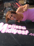 outdoor posing teen Melissa Midwest
