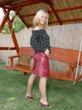 Dana V Babes Blonde Outdoor Shaved
