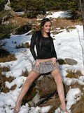 Kate B Amateur Brunette Outdoor Softcore