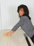 Sarah Bricks Brunette MILF Pantyhose