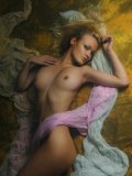 Nude art photos of stacked fair haired european girl Daria B will take you breath away