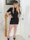 Crystal Forrester Busty MILF Softcore Uniform