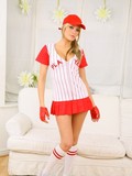 Natasha Marley Blonde Busty Uniform