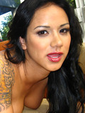 Big racked latina Nadia Styles takes cock in her hot box after deep blowjob