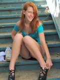Cute teenage redhead girl Lacie FTV just loves showing her naughty parts