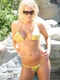 Riley Evans Bikini Blonde Outdoor