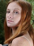 Allison Wyte Babes Outdoor RedHead Shaved