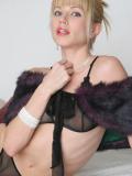 Angie Savage Babes Blonde Panties Shaved