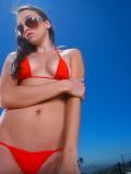 Sara James Bikini Lesbian