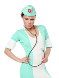 sexy nurse uniform Monica Sweet