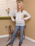 amateur blonde babe Ashley Jensen
