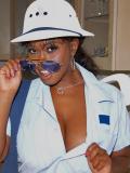 Delotta Brown Busty Interracial Sex Uniform