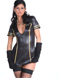 latex girl Lucie Theodorova