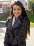 Melisa Babes Brunette Outdoor