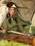 Angela Giovanni Lesbian Toys & Masturbation Uniform