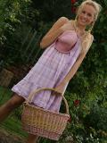 Welli Angel Blonde Busty Outdoor