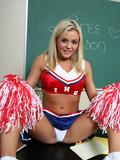 cheerleader giving blowjob Bree Olson