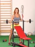 at gym babes big tits brunettes hairy pussy sporty Krisztina Ventura