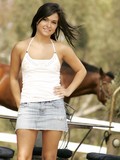 Eden Petty Brunette Latina Outdoor Teen