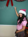 Leah Jaye Hardcore Latina Stockings Uniform
