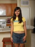 Alana Leigh Brunette Shaved Teen Toys & Masturbation