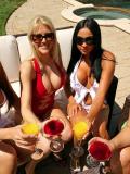 Eve Lawrence Busty Group Sex Outdoor