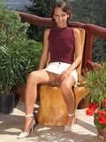 Marilyn Rose Brunette Outdoor Teen
