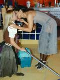 Sonia Red Lesbian Toys & Masturbation Uniform