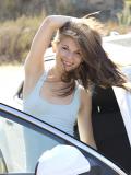 Sensi Pearl Babes Brunette Outdoor Shaved