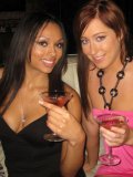Bethany Benz and another party sluts bare their assets and take cock in their wet holes