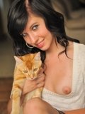 Tender brunette Tasha FTV loves to give a close-up view of her feet, ass and pussy