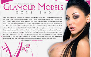 Glamour Models Gone Bad