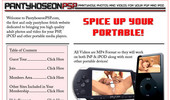 Pantyhose on PSP